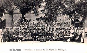 Sidi-Bel-Abbes - Legion - Orchestre a cordes du 1er Regiment  Etranger